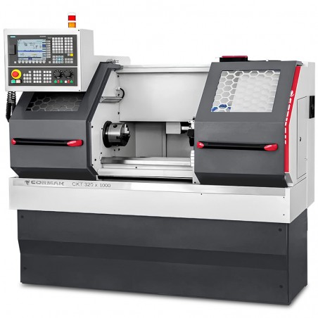 CNC Lathe CORMAK 320x1000 Hydraulic Chuck – Precision Turning | CORMAK