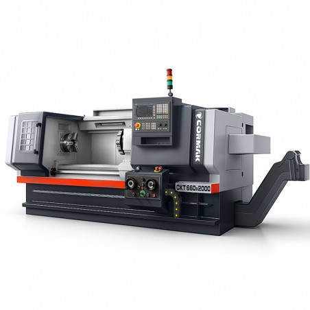 CNC Lathe CORMAK 660x2000 SIEMENS SINUMERIK | Heavy-Duty Precision Metal Lathe
