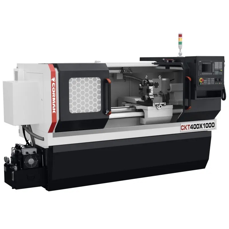 CNC-svarv CORMAK 400x1000 med manuell spindel  SIEMENS SINUMERIK 808D