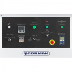Semi-Automatic Edge Banding Machine CORMAK EBM360B for Straight and Curved Edges 0–14m/min