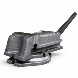 Swivel Machine Vice 160x125mm CORMAK QH160 – rotary precision vice | CORMAK