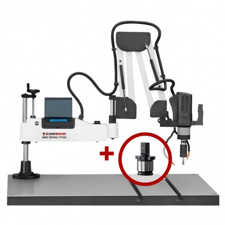 Electric Tapping Machine CORMAK RGE36PWx1700 | Servo Tapping Arm | CORMAK