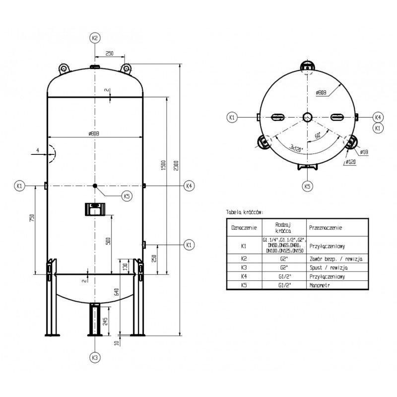Screw Air Compressor Set CORMAK LUFT 1000 VSD+PM 7.5kW + Dryer + 1000L | CORMAK