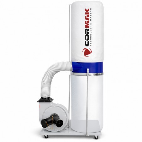 Wood Dust and Chip Extractor CORMAK FM300 400V | Industrial Dust Collector | CORMAK