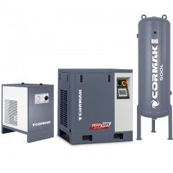 Screw Compressor 5.5kW 500L Tank VSD | CORMAK