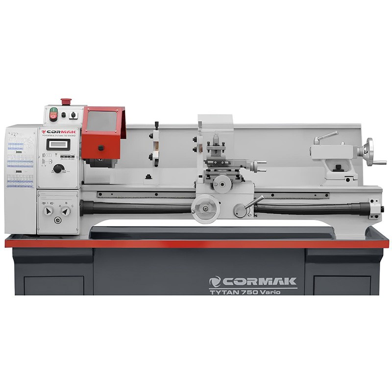 Conventional Lathe CORMAK TYTAN250x750 Vario 230V with Stand | CORMAK