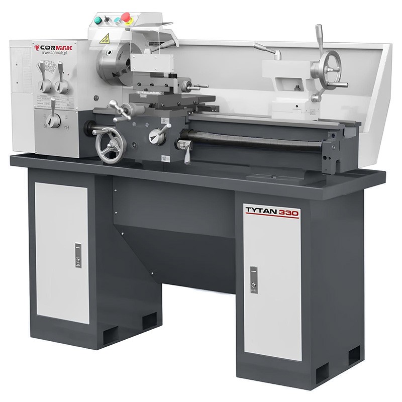 Universal Lathe CORMAK 330x700 230V with Stand + Tool Set | TYTAN330