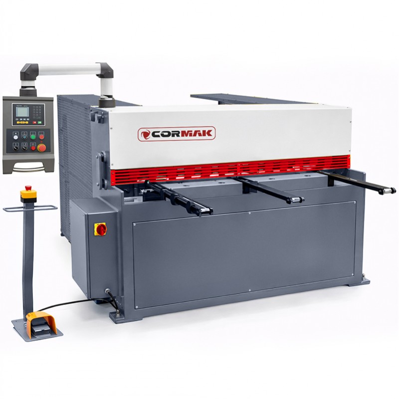 Mechanical Guillotine Shears CORMAK 4x1300 NC | NC sheet cutting | CORMAK