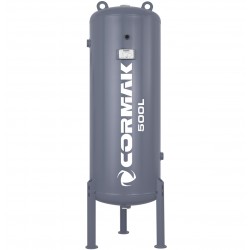 Skruvkompressor LUFT 1000 – 7,5 kW – 950 l/min + kylavfuktare N10S + vertikal tryckluftsbehållare 500 l