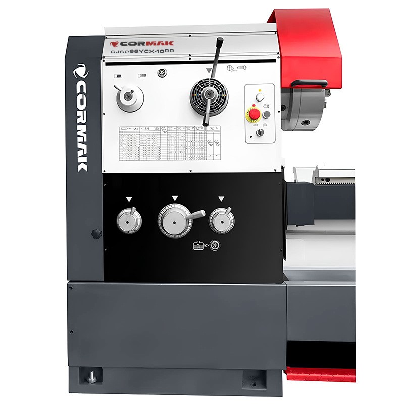 Conventional Universal Lathe CORMAK GOLIAT 660x4000 | Industrial Metal Lathe | CORMAK