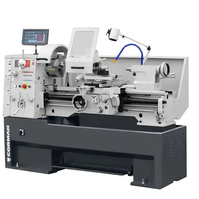 Conventional Universal Metal Lathe CORMAK CD6241/1000 410x1000 with 3-Axis DRO