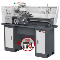 Universal Lathe CORMAK 330x700 230V with Stand + Tool Set | TYTAN330