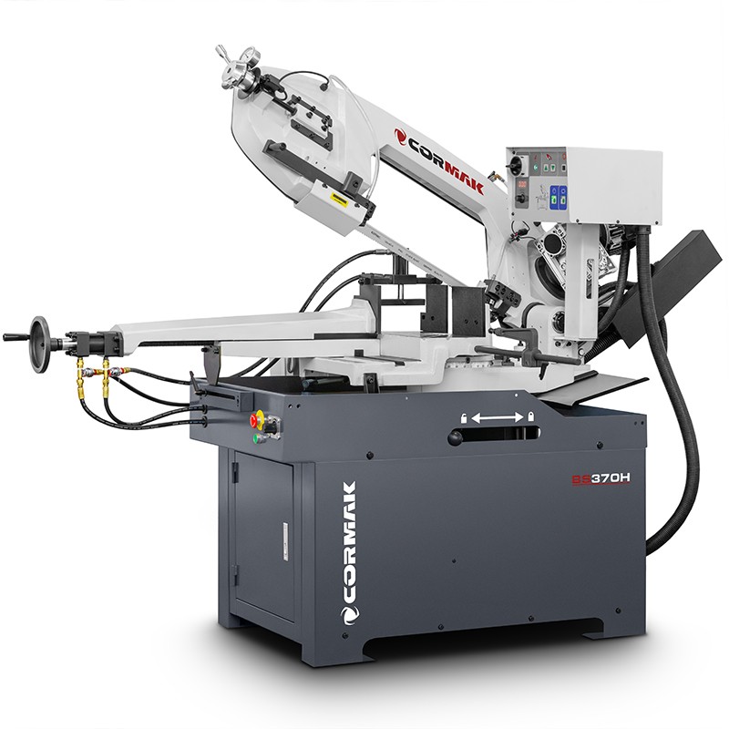 Semi-Automatic Metal Band Saw CORMAK BS370H | CORMAK