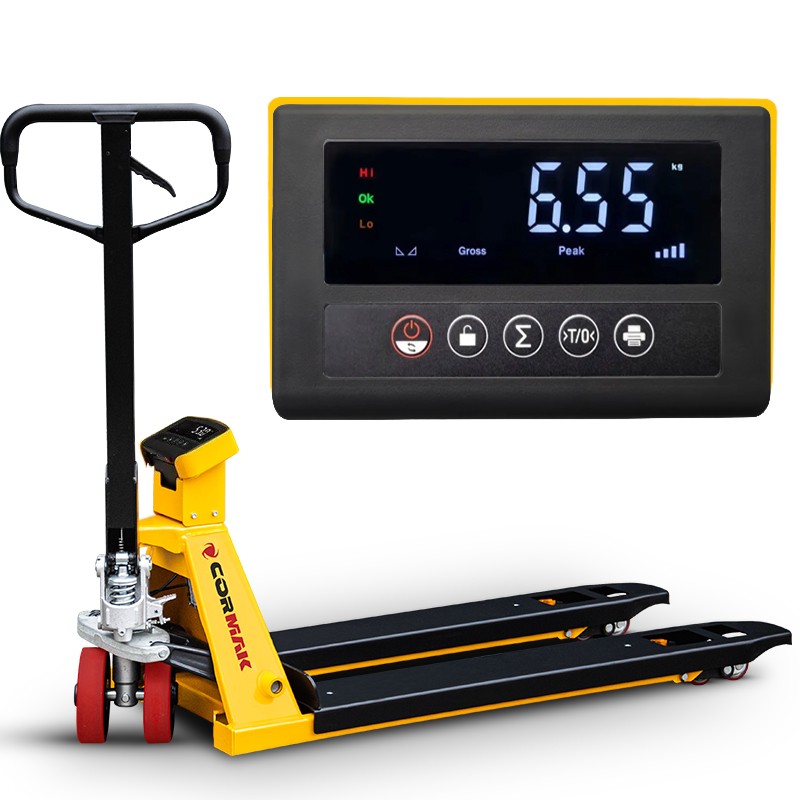 Pallet Truck with Electronic Scale CORMAK SP2500E 2500kg | CORMAK