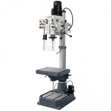 Geared Column Drill with Power Feed CORMAK ZS-40B + Tapping Chuck Set | CORMAK