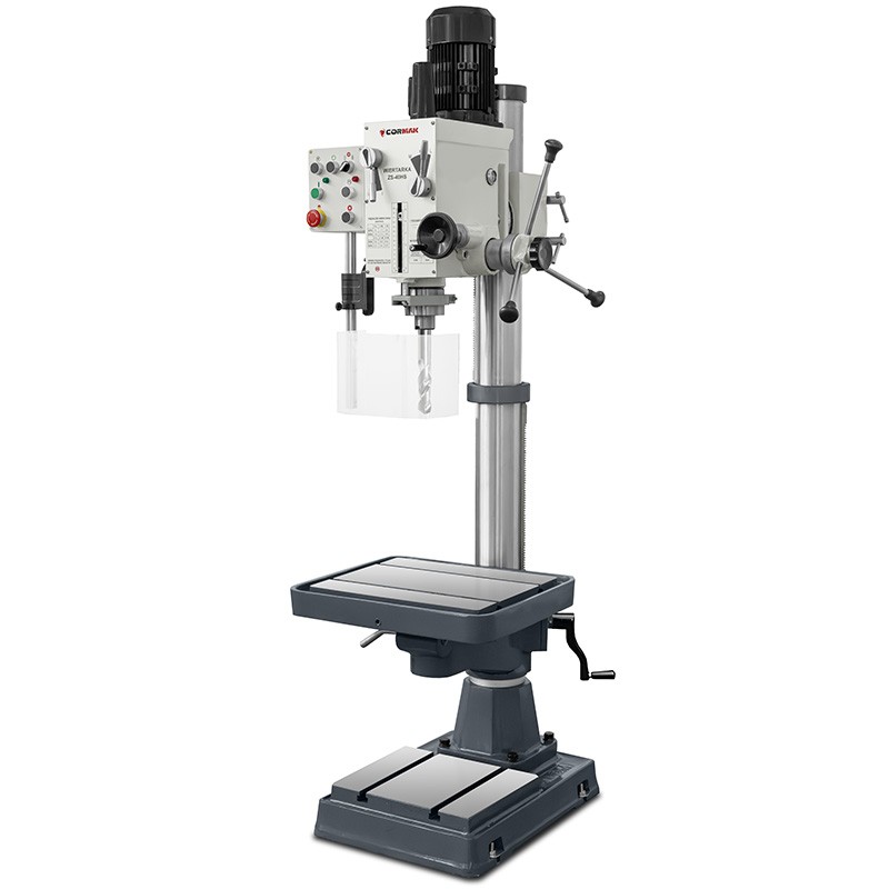 Geared Column Drill CORMAK ZS-40HS with Tapping Chuck Set | CORMAK