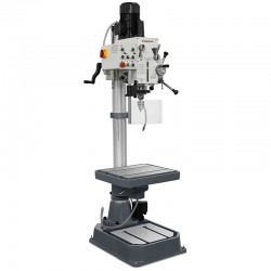 Geared Column Drill with Power Feed CORMAK ZS-40B + Tapping Chuck Set | CORMAK