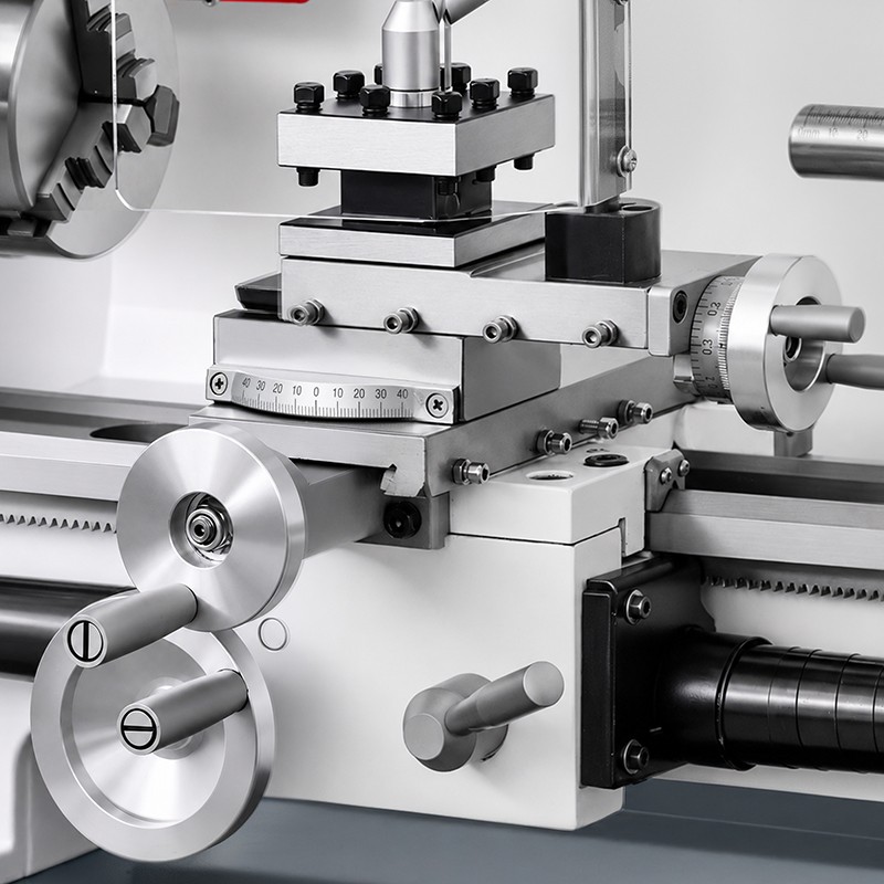 Conventional Universal Lathe CORMAK TYTAN 210x400 VARIO Lathe + Stand | CORMAK