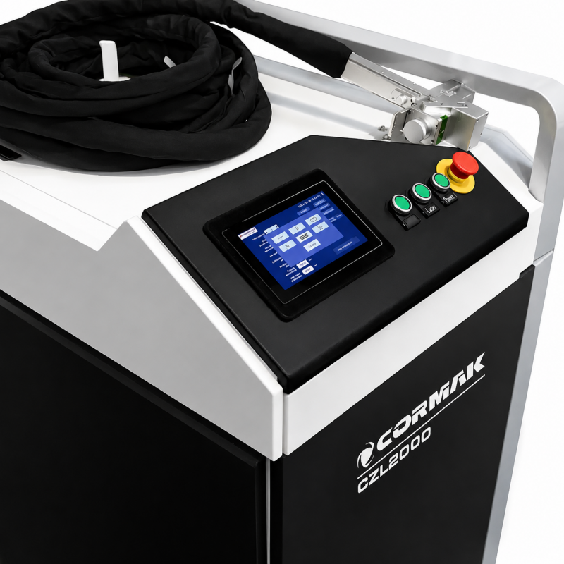 FIBER Laser Cleaning Machine CORMAK CZL2000 | Industrial Laser Cleaner | CORMAK