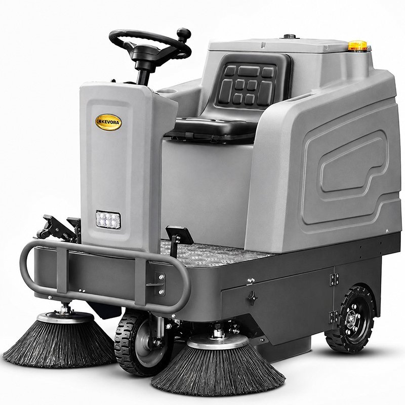 Ride-On Electric Sweeper CORMAK ZP3000 | CORMAK