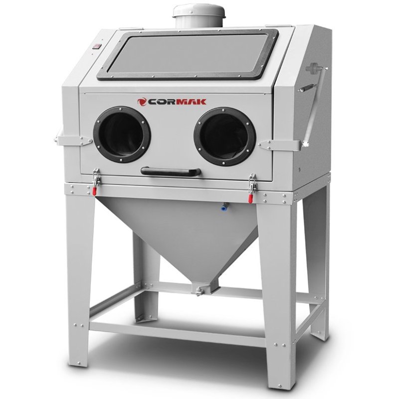 Sandblaster Cabinet 350L Top-Opening + DC15 | CORMAK