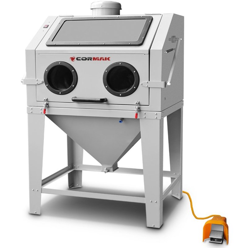 Sandblaster Cabinet 350L Top-Opening + DC15 | CORMAK