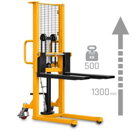 Manual Hydraulic Stacker CORMAK P513 0.5t 1300mm | CORMAK