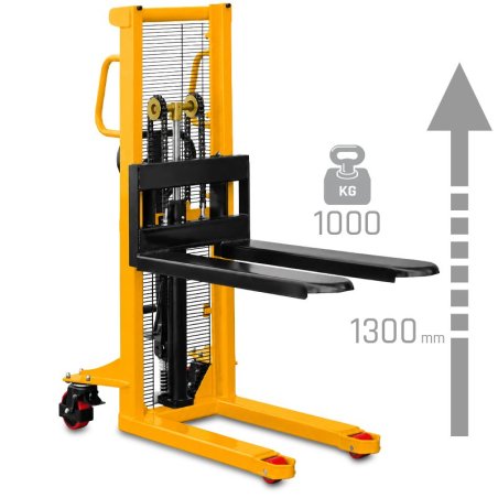 Hydraulic Manual Pallet Stacker CORMAK WRHS1013 1000kg 1300mm | CORMAK