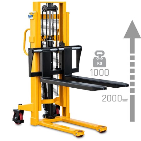 Hydraulic Manual Pallet Stacker CORMAK WRHS1020 1000kg 2000mm | CORMAK
