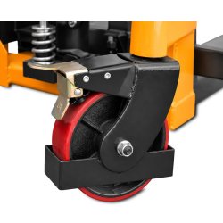 Manual Hydraulic Pallet Stacker CORMAK WRHS 2016 with Adjustable Forks (2,000kg Capacity, 1,600mm Lift)