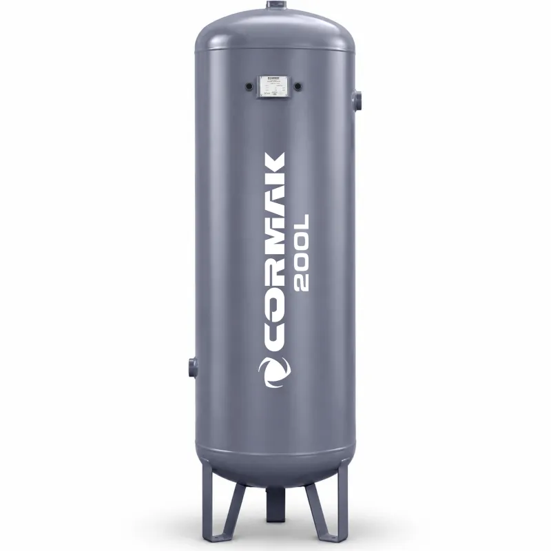 Vertical Air Tank 200L 11 bar for Screw Compressor CORMAK
