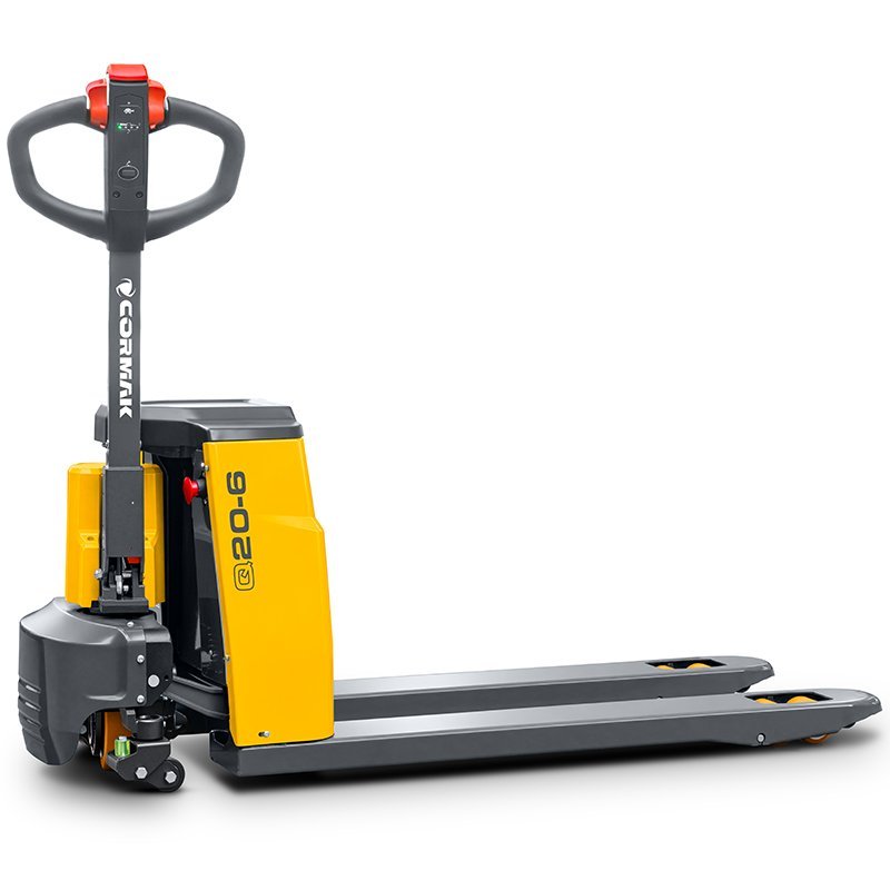Electric Pallet Truck CORMAK Q20-6 with Side Support Wheels – 2000kg Li-Ion (Electric Lifting and Travel) | CORMAK Manufacturer