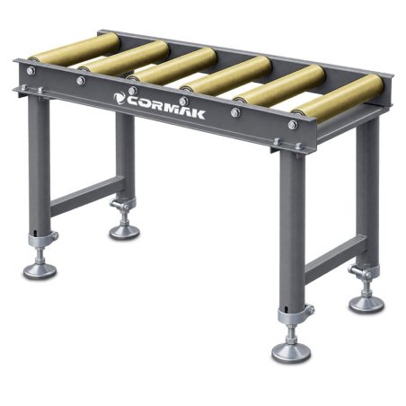 Roller Conveyor 1m with 6 Rollers CORMAK | Industrial Roller Track | CORMAK