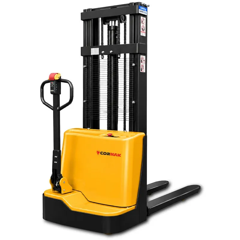 Electric Pallet Stacker CORMAK Q12E25 (1200kg, 2500mm lift height)