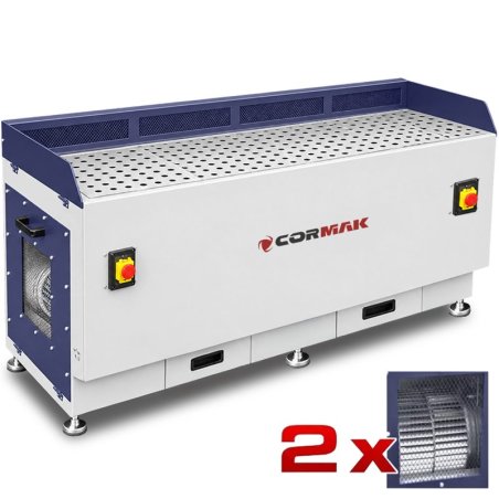 Metal Grinding Table with Extraction CORMAK DT2000M | CORMAK