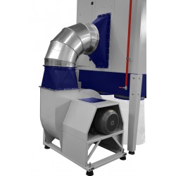 Industrial Chip and Dust Extractor CORMAK DCV47850 Vibra Motor PREMIUM 47,850 m³/h 60HP | CORMAK