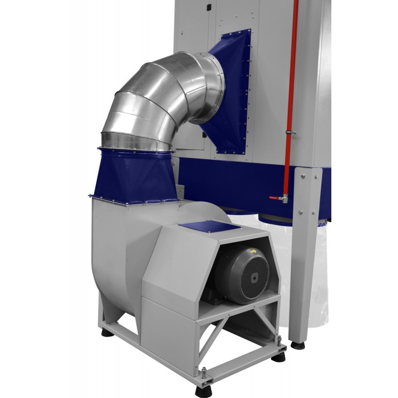 Industrial Chip and Dust Extractor CORMAK DCV47850 Vibra Motor PREMIUM 47,850 m³/h 60HP | CORMAK