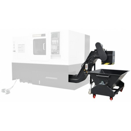 CNC Chip Conveyor for Lathes – chip removal system | CORMAK
