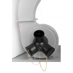Wood Dust and Chip Extractor CORMAK FM300SA | Industrial 2.2 kW Dust Collector | 4 Filter Bags
