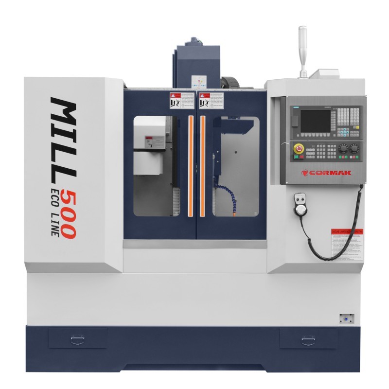 Vertical Machining Centre CORMAK MILL500 ECOLINE + Robot | 4th Axis CNC | CORMAK