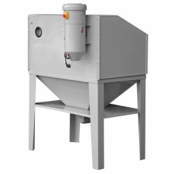 Sandblaster Cabinet 350L Side-Opening + DC15 | CORMAK