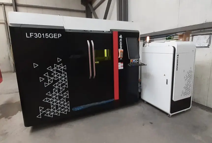 Nowoczesne centrum cięcia laserowego 6000W dla przemysłu metalowego